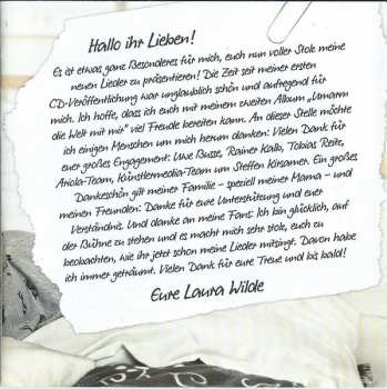 CD Laura Wilde: Umarm Die Welt Mit Mir