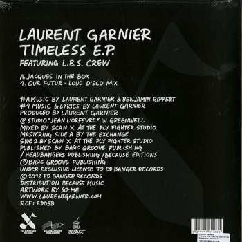 EP Laurent Garnier: Timeless EP