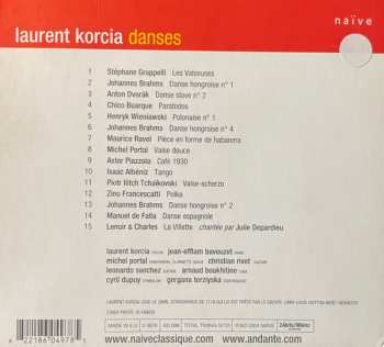CD Laurent Korcia: Danses