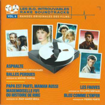Album Michel Portal: Asphalte / Balles Perdues / Papa Est Parti, Maman Aussi / Mademoiselle Fifi Ou Histoire De Rire / Les Fauves / Bleu Comme L'Enfer