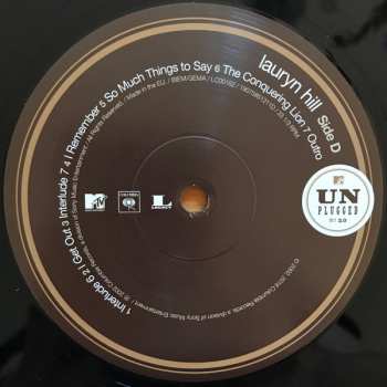 2LP Lauryn Hill: MTV Unplugged No. 2.0