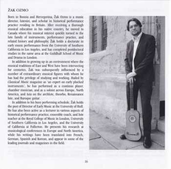 CD Žak Ozmo: 18th-Century Portuguese Love Songs
