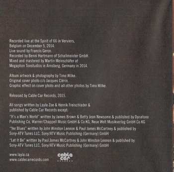 2CD Layla Zoe: Live At Spirit Of 66