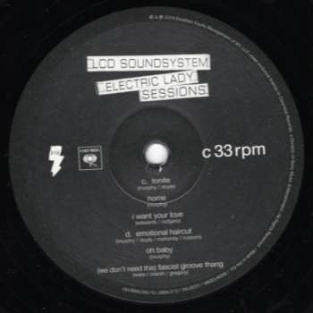 2LP LCD Soundsystem: Electric Lady Sessions