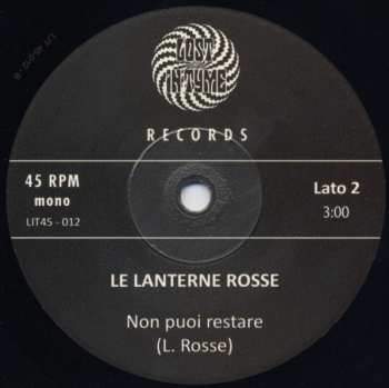 SP Le Lanterne Rosse: Paura Del Buio  LTD