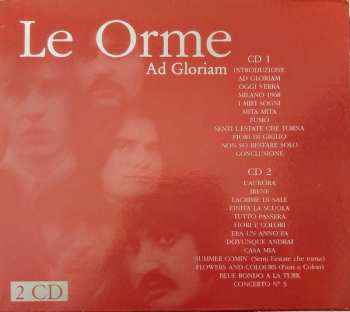 2CD/Doos Le Orme: Ad Gloriam