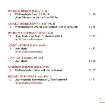 SACD Le Quatuor Romantique: A Late Romantic Christmas Eve