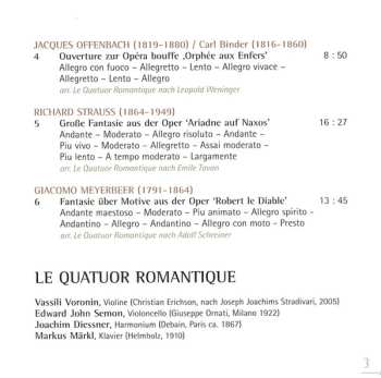 SACD Le Quatuor Romantique: Opera Fantasias From Shadowlands