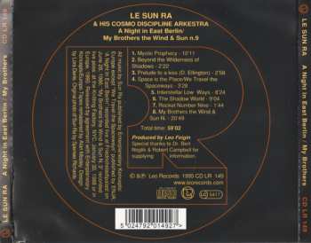 CD The Sun Ra Arkestra: A Night In East Berlin / My Brothers The Wind & Sun N.9