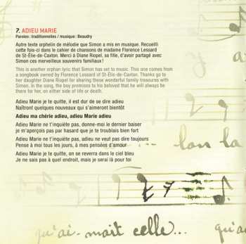 CD Le Vent Du Nord: Tromper Le Temps