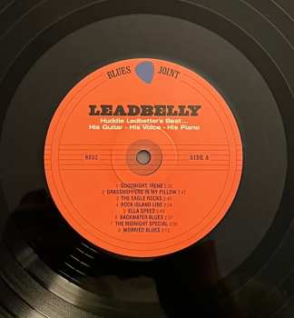 LP Leadbelly:  Huddie Ledbetter's Best... His Guitar - His Voice - His Piano LTD