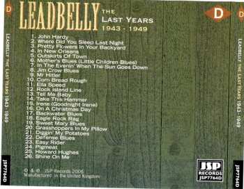 4CD/Doos Leadbelly: Important Recordings 1934 - 1949