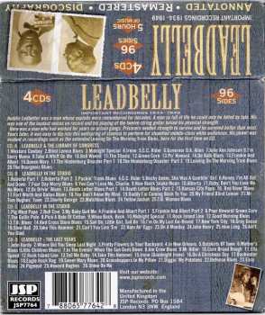 4CD/Doos Leadbelly: Important Recordings 1934 - 1949