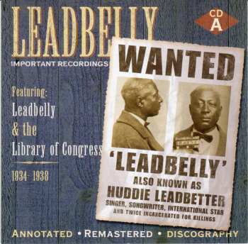 4CD/Doos Leadbelly: Important Recordings 1934 - 1949