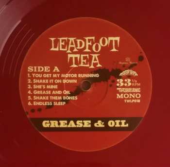 LP Leadfoot Tea: Grease & Oil