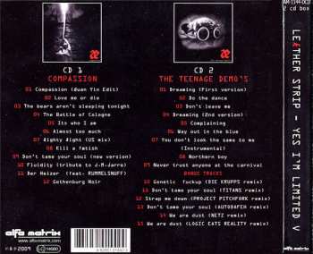 2CD/Doos Leæther Strip: Yes I'm Limited V LTD