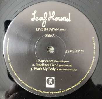 LP Leaf Hound: Live In Japan 2012