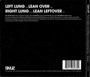CD Lean Left: The Ex Guitars Meet Nilssen-Love/Vandermark Duo Volume 1