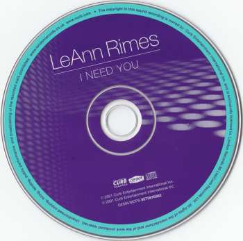CD LeAnn Rimes: I Need You