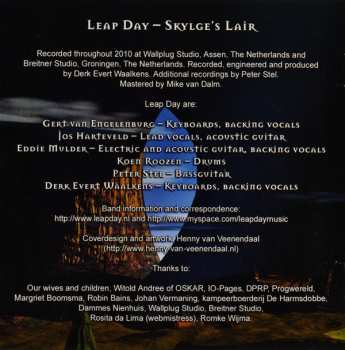 CD Leap Day: Skylge's Lair