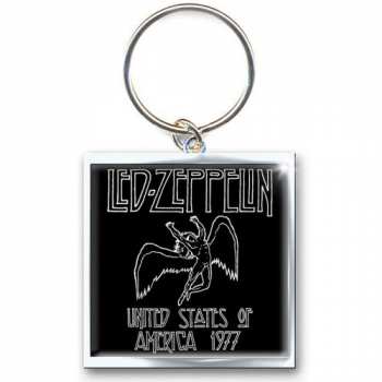 Merch Led Zeppelin: Sleutelhanger 1977 Usa Tour