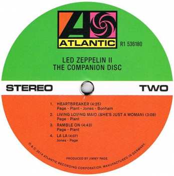 2LP Led Zeppelin: Led Zeppelin II DLX