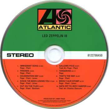 2LP/2CD/Doos Led Zeppelin: Led Zeppelin III DLX