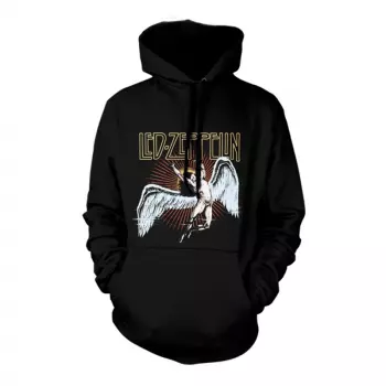 Album Led Zeppelin: Hoodie Met Capuchon Icarus Burst