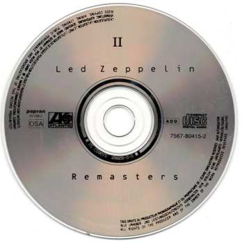 2CD Led Zeppelin: Remasters