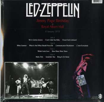2LP Led Zeppelin: Jimmy Page Birthday At The Royal Albert Hall 9 January 1970