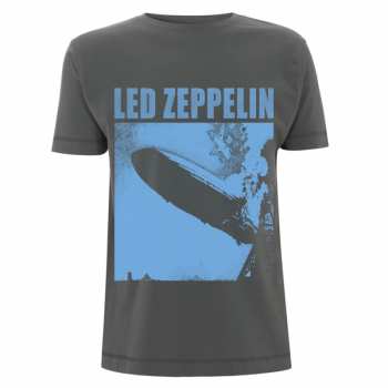 Merch Led Zeppelin: T-shirt Lz1 Blue Cover
