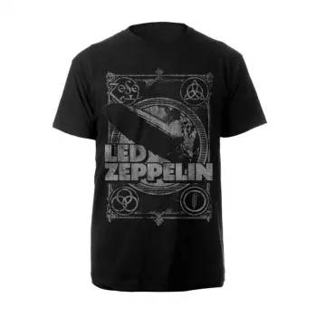 Album Led Zeppelin: T-shirt Vintage Print Lz1