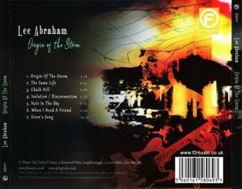 CD Lee Abraham: Origin of the Storm