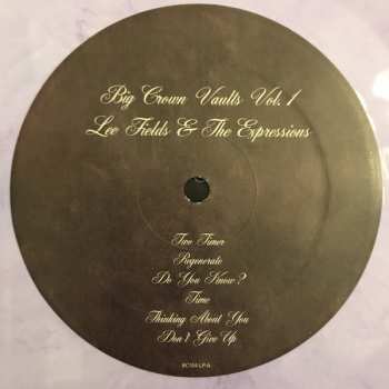 LP Lee Fields: Big Crown Vaults Vol. 1 LTD | CLR