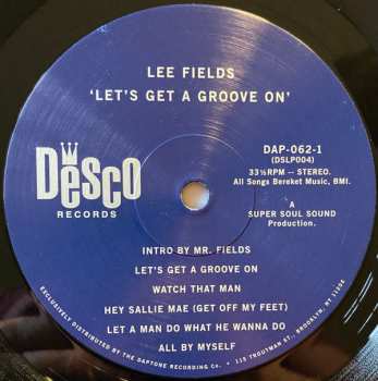 LP Lee Fields: Let's Get A Groove On