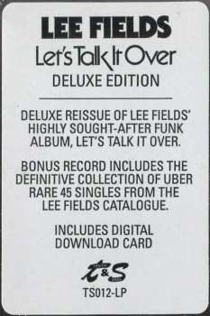 2LP Lee Fields: Let's Talk It Over DLX