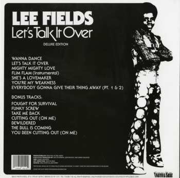 2LP Lee Fields: Let's Talk It Over DLX