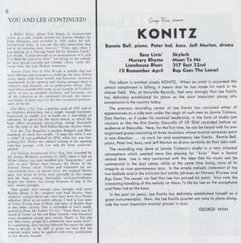 2CD Lee Konitz: Four Classic Albums: An Image / You And Lee / In Harvard Square / Konitz