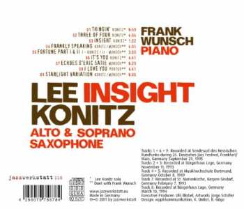 CD Lee Konitz: Insight