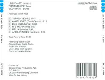 CD Lee Konitz: It's You