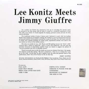 LP Jimmy Giuffre: Lee Konitz Meets Jimmy Giuffre