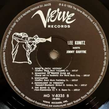 LP Jimmy Giuffre: Lee Konitz Meets Jimmy Giuffre