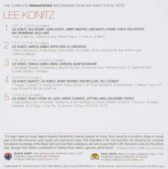 5CD/Doos Lee Konitz: The Complete Remastered Recordings On Black Saint & Soul Note