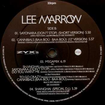 LP Lee Marrow: Greatest Hits & Remixes