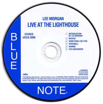 CD Lee Morgan: Live At The Lighthouse