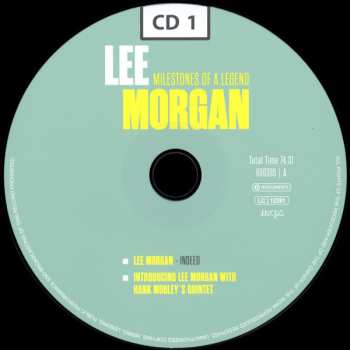 10CD/Doos Lee Morgan: Milestones Of A Legend
