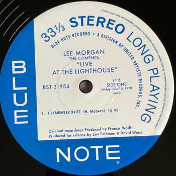 12LP/Doos Lee Morgan: The Complete Live At The Lighthouse (Hermosa Beach, California) LTD | NUM