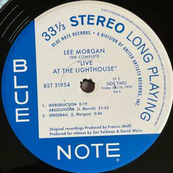 12LP/Doos Lee Morgan: The Complete Live At The Lighthouse (Hermosa Beach, California) LTD | NUM