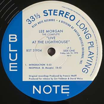 12LP/Doos Lee Morgan: The Complete Live At The Lighthouse (Hermosa Beach, California) LTD | NUM
