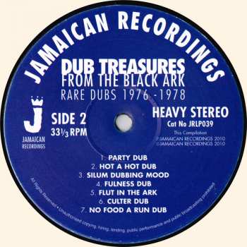 LP Lee Perry: Dub Treasures From The Black Ark - Rare Dubs 1976-1978